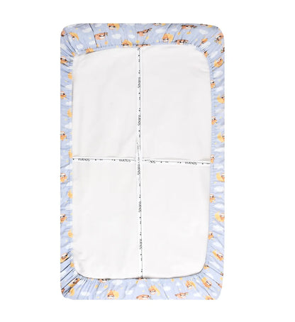 Premium Printed Muslin Fitted Crib sheet Koala Dreams