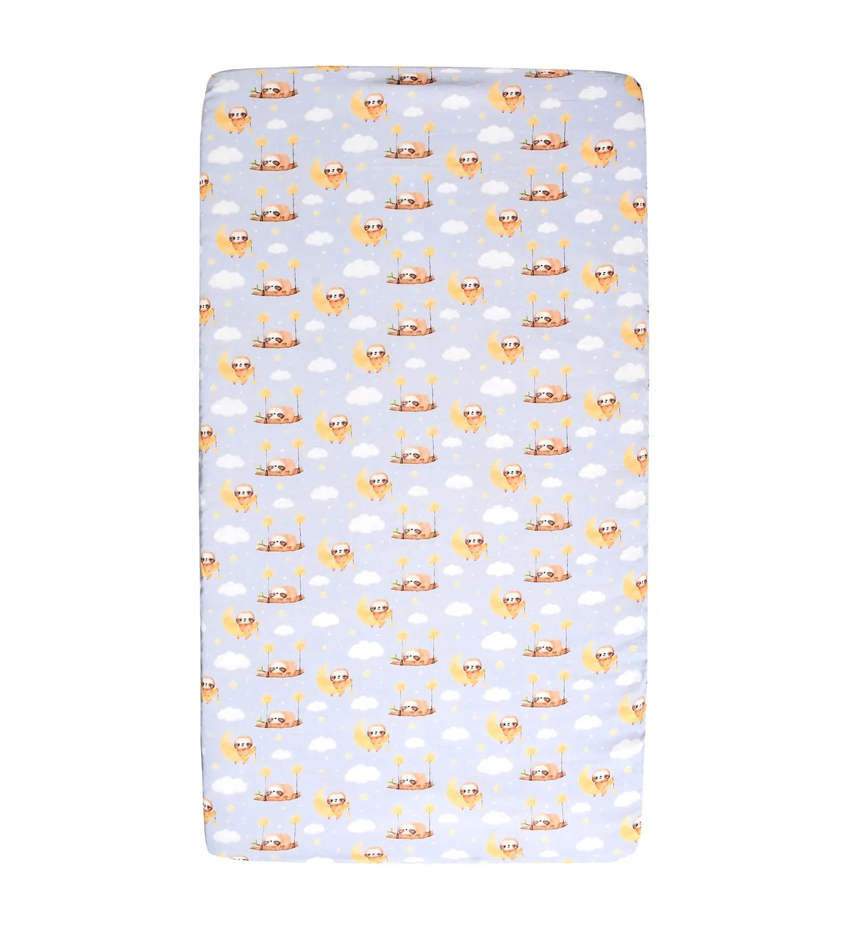 Premium Printed Muslin Fitted Crib sheet Koala Dreams