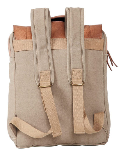Flap Backpack For Men & Women – Brown
