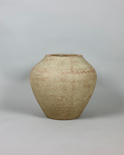 Mallow Rust Fiberglass Planter | Premium Lightweight Textured Indoor & Outdoor Pot