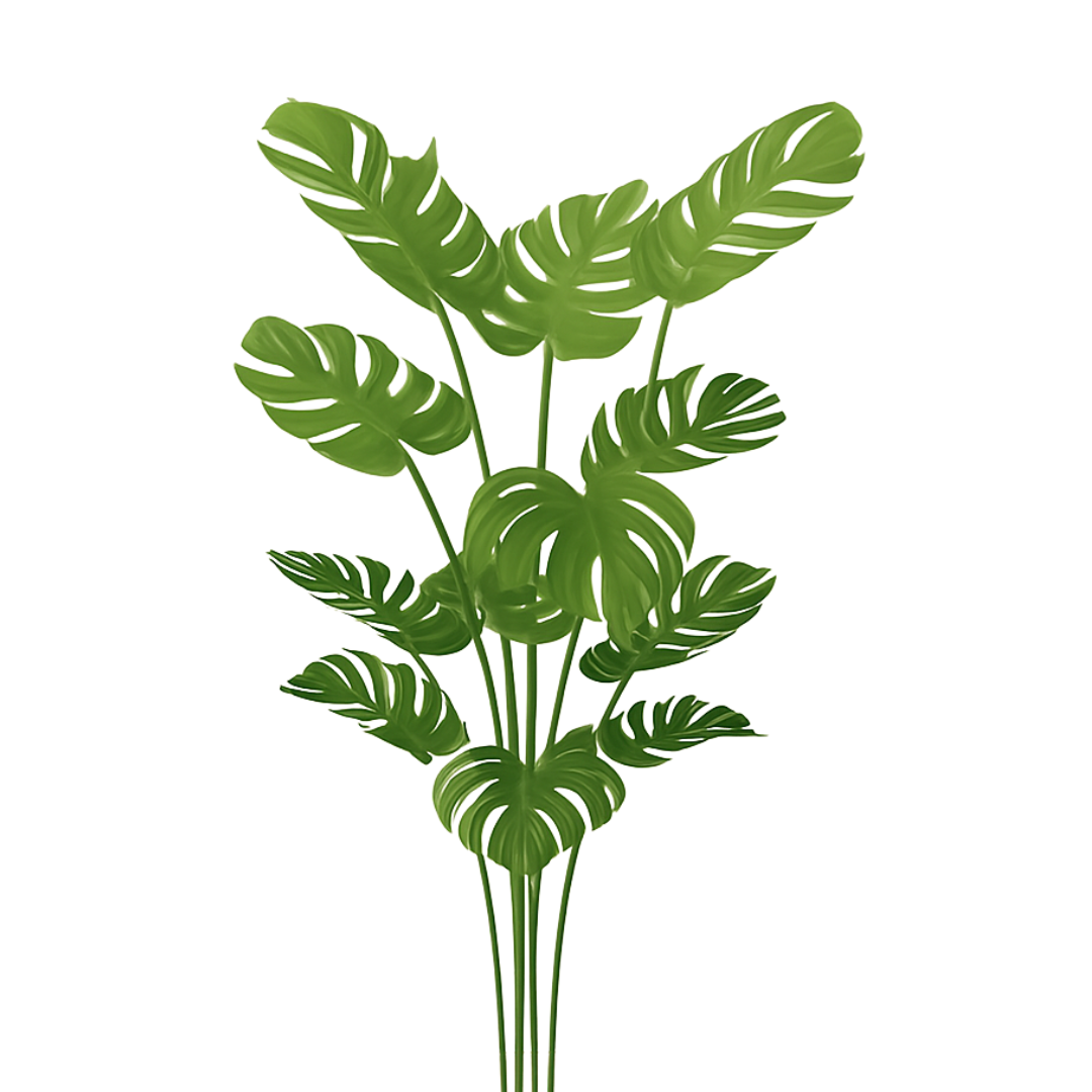 Premium Artificial Monstera Deliciosa Tree 63"