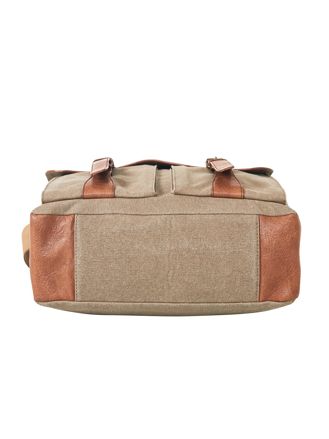 Flap Messenger Laptop Bag for Men & Women – Brown