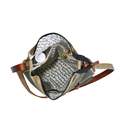 Buddy Earth – Women’s Canvas Messenger Crossbody Vintage Sling Bag