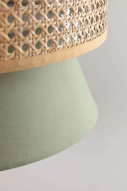 Handcrafted Bamboo Rattan Ceiling Light Amelia