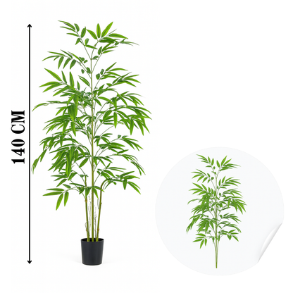Premium Artificial Bamboo Tree 55"