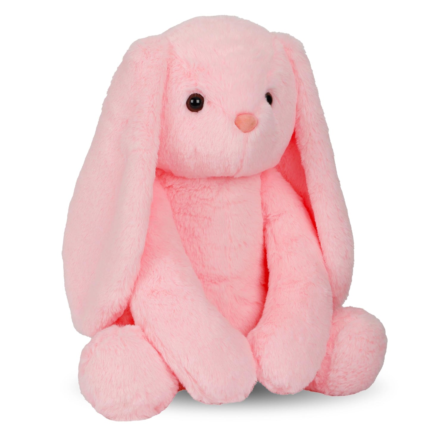 Mirada Long-Eared Pink Bunny Plush Toy – 35cm