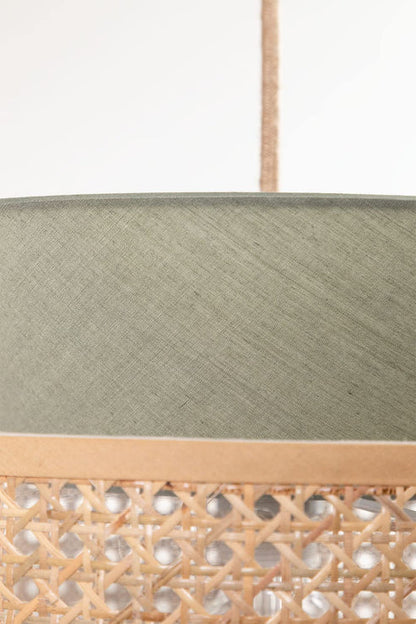 Handcrafted Bamboo Rattan Ceiling Light Amelia