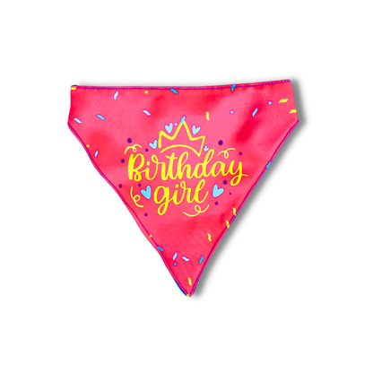 Pet Dog Bandana Birthday Girl
