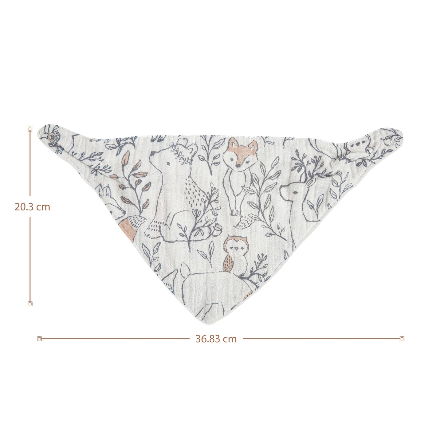 Abracadabra Crane Baby Ezra Bandana Bib Set