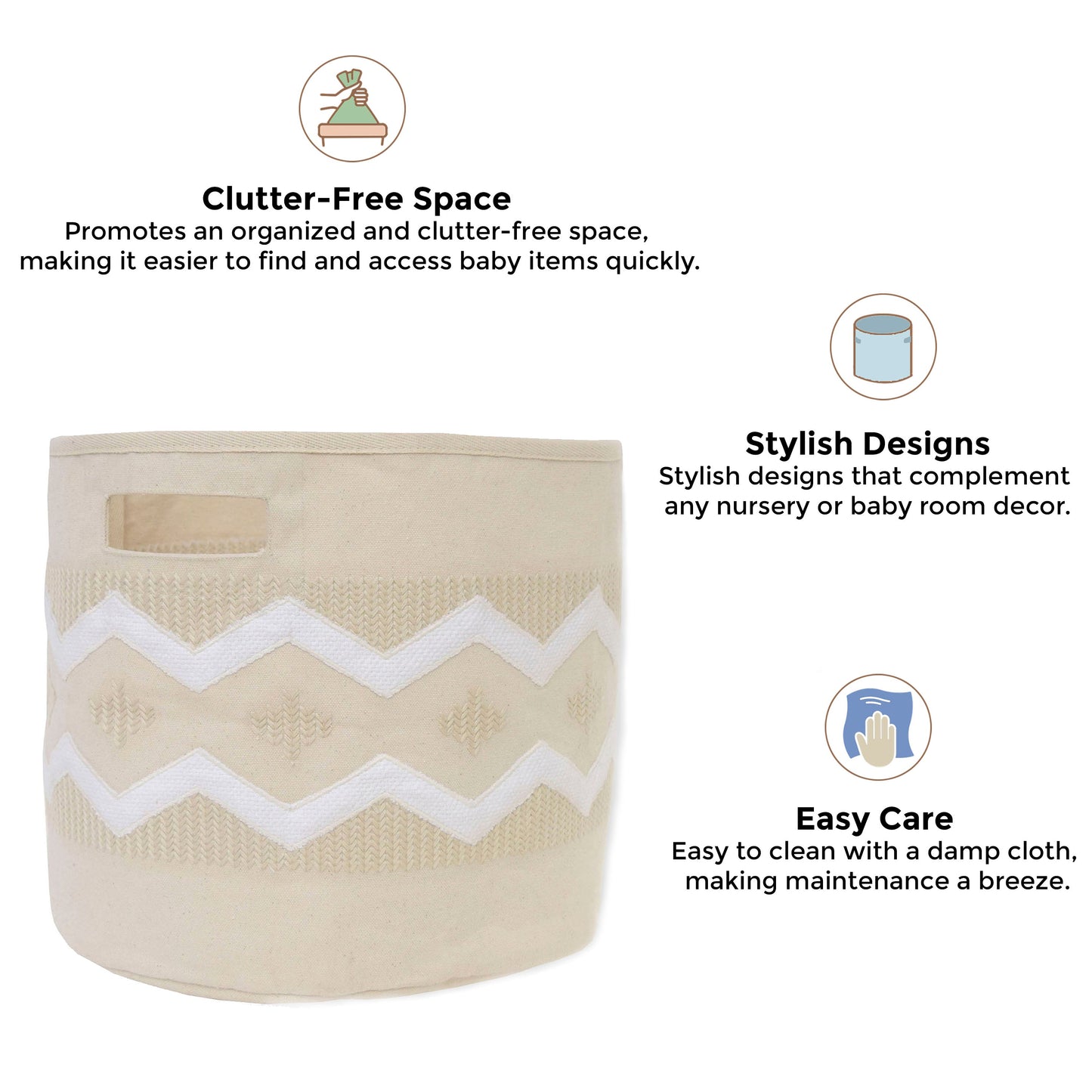 Abracadabra Crane Baby Kendi Storage Bin