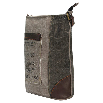 Artaflora – 100% Cotton Canvas Messenger Crossbody Vintage Sling Bag with Stylish Design for Women