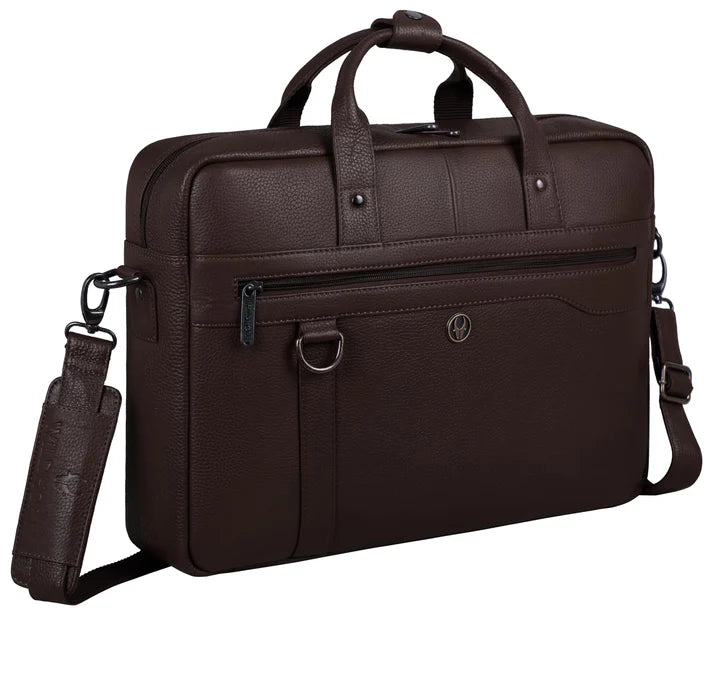 Wildhorn Premium Genuine Leather Executive Office Bag | Luxury Business Briefcase