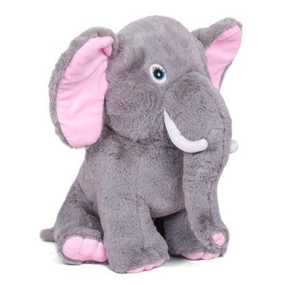 Mirada Jumbo-Eared Grey Elephant Plush Toy – 32cm