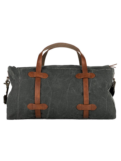 Flap Duffle Bag For Men & Women – Black