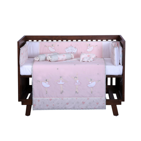 6-Pc Cot Bedding Set – Ballerina