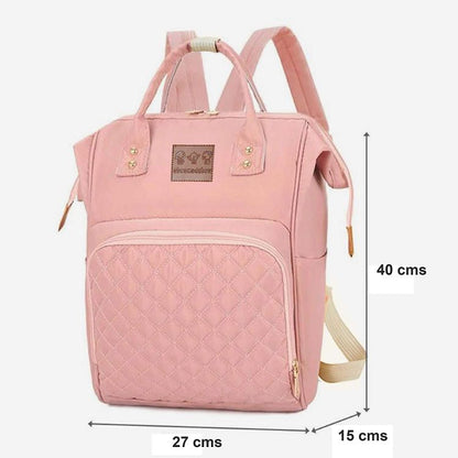 Abracadabra Premium Diaper Backpack – Blush Pink