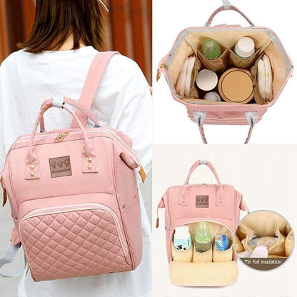 Abracadabra Premium Diaper Backpack – Blush Pink