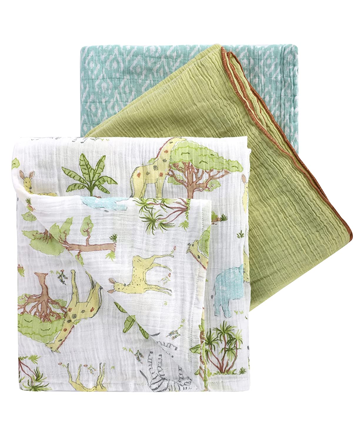 Abracadabra Muslin Swaddles – Set of 3