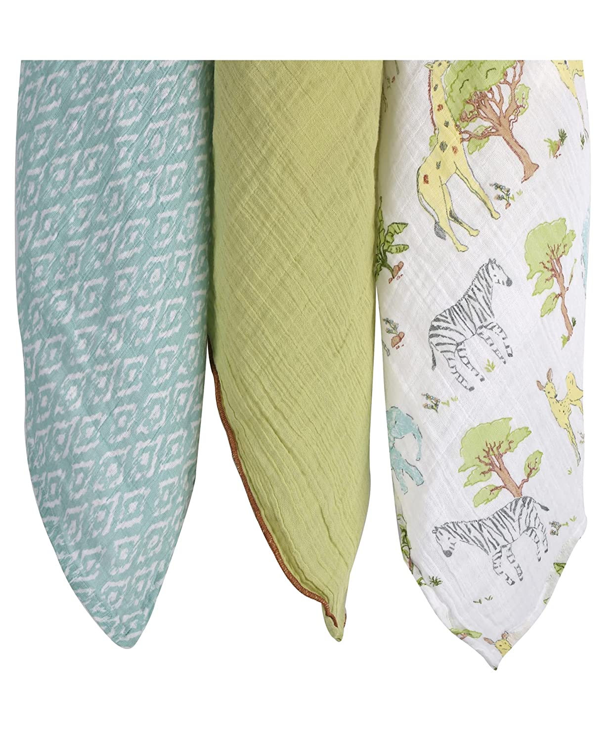 Abracadabra Muslin Swaddles – Set of 3