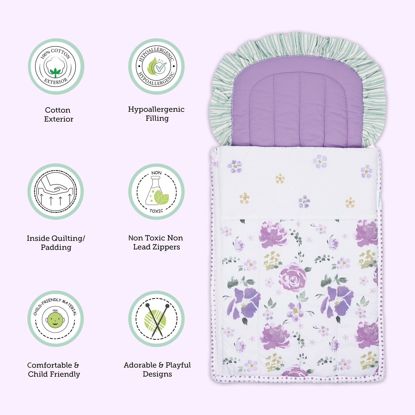 Abracadabra Floral Nest Bag