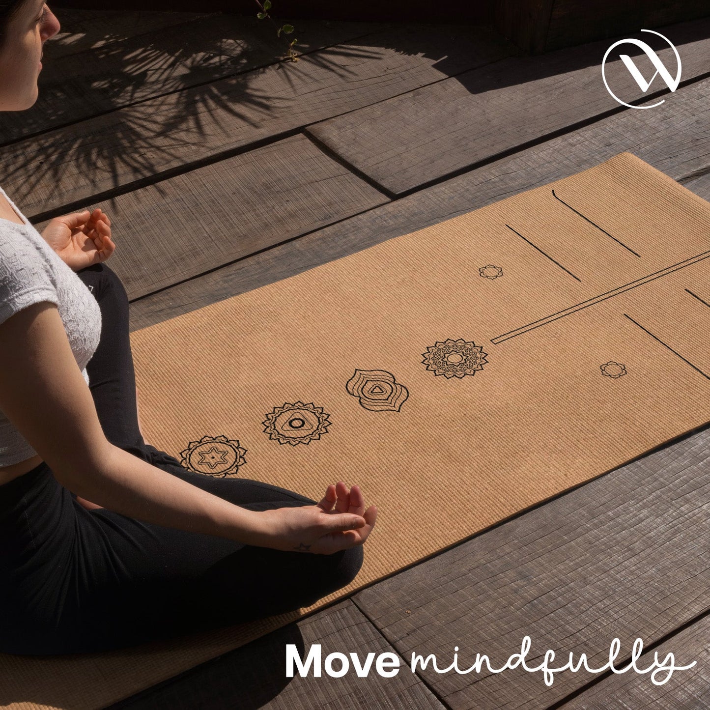 Premium Cork & Natural Rubber Yoga Mat - 6mm