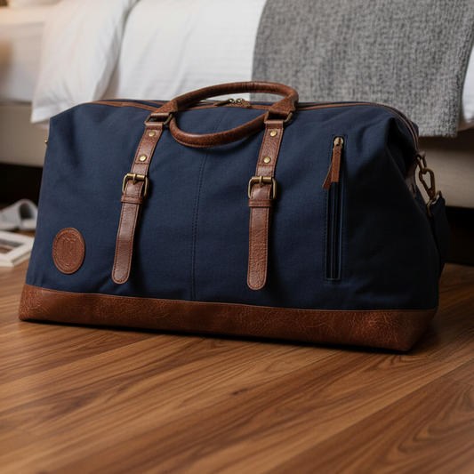 Jamie Duffle Bag For Men & Women 40L – Navy