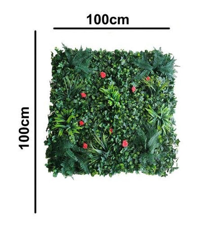 Tropical Green Vertical Garden 100cmx100cm