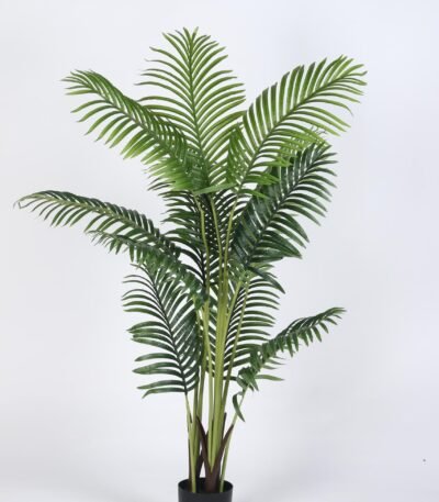 Artificial Areca Palm Tree – 59″ Faux Tropical Plant for Home And Office