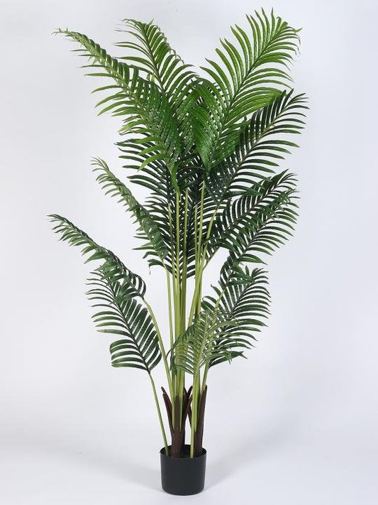 Artificial Palm Plant 63″ | Faux Areca Palm for Home And Office Decor