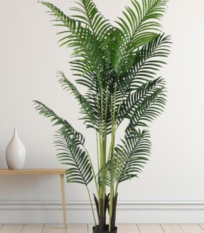 Artificial Palm Plant 63″ | Faux Areca Palm for Home And Office Decor