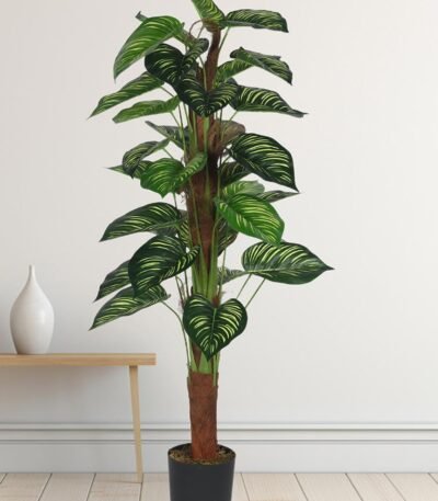 Artificial Calathea Plants – Lifelike Faux Calathea 47″ |Home Decor,Office Decor