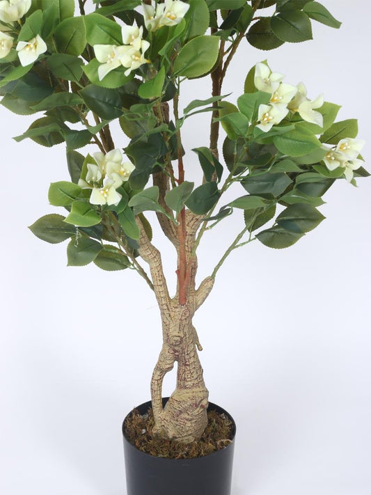 Artificial Bougainvillea Plants – 48″ Faux Yellow Bougainvillea for Home And Office Decor