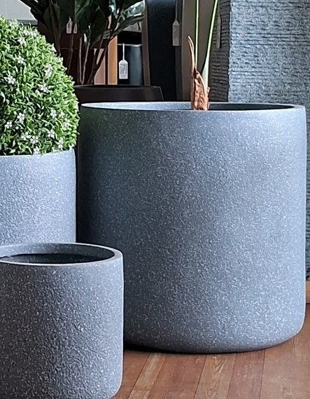 VANA Cylindrical Planters – Elegant Premium FRP
