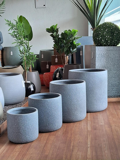 VANA Cylindrical Planters – Elegant Premium FRP
