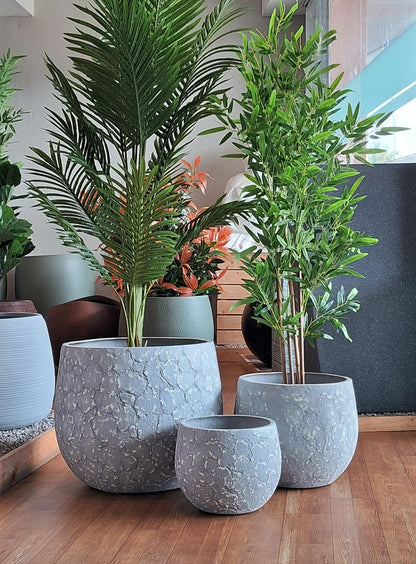 TAMRA Round FRP Planter – Elegant Premium Design for Every Space