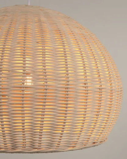 Handcrafted Bamboo Rattan Pendant Light Alecto