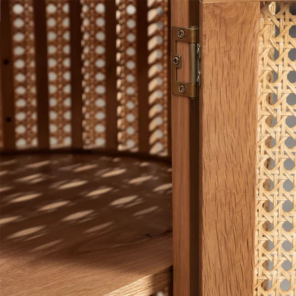 Aashna Handmade Rattan Wood Sideboard