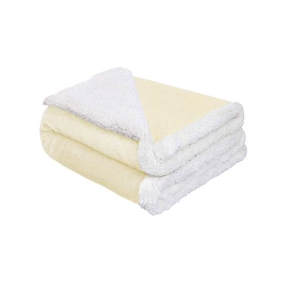 Abracadabra Luxury Chamois & Sherpa Blanket