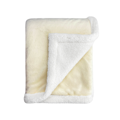 Abracadabra Luxury Chamois & Sherpa Blanket