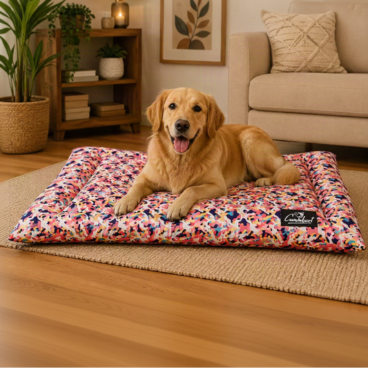 Premium Printed Dog Mat Abstract