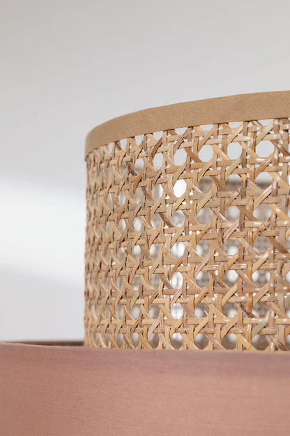 Handcrafted Bamboo Rattan Ceiling Light Addison
