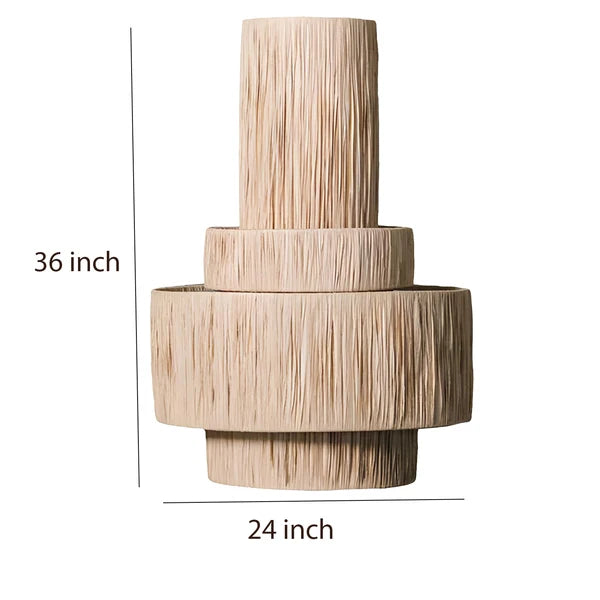 Akarsh Bamboo Cane Chandelier