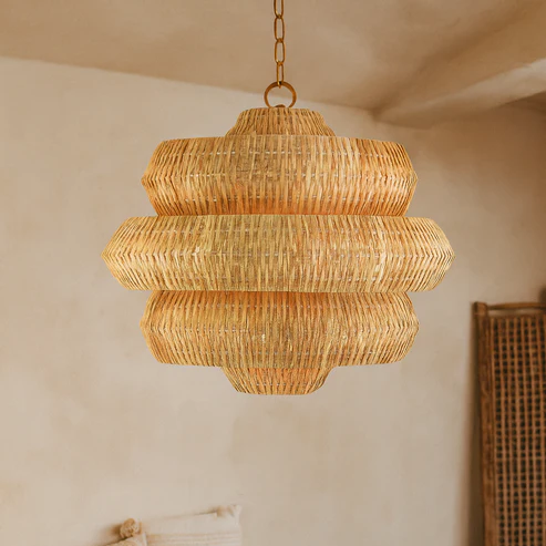 Alex Handcrafted Rattan Pendant Light
