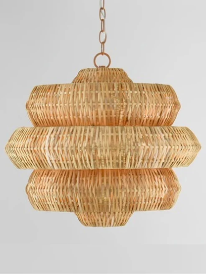Alex Handcrafted Rattan Pendant Light