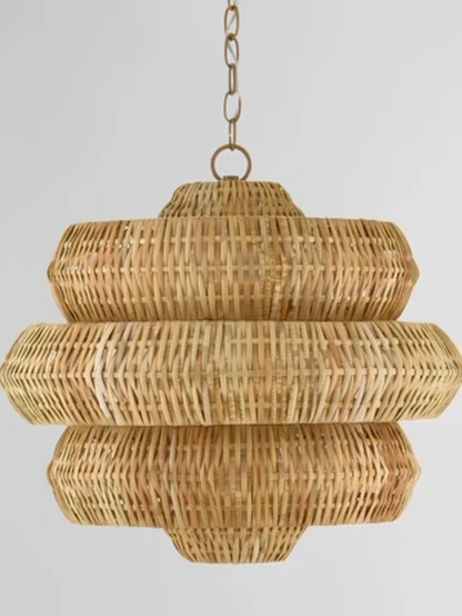 Alex Handcrafted Rattan Pendant Light