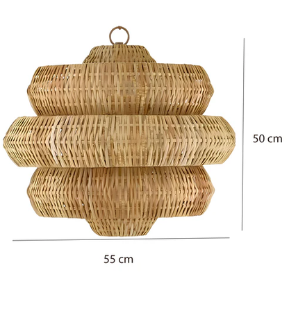 Alex Handcrafted Rattan Pendant Light