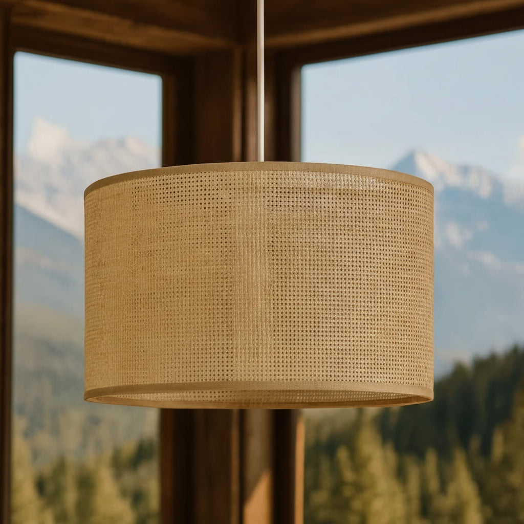 Amania Bamboo Rattan Hanging Light