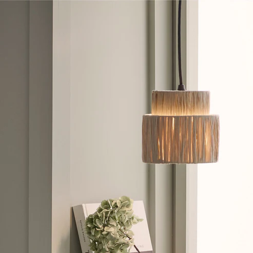 Anaisha Handcrafted Raffia Hanging Light
