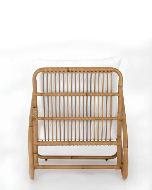Anaisha Handcrafted Cane Accent Chair