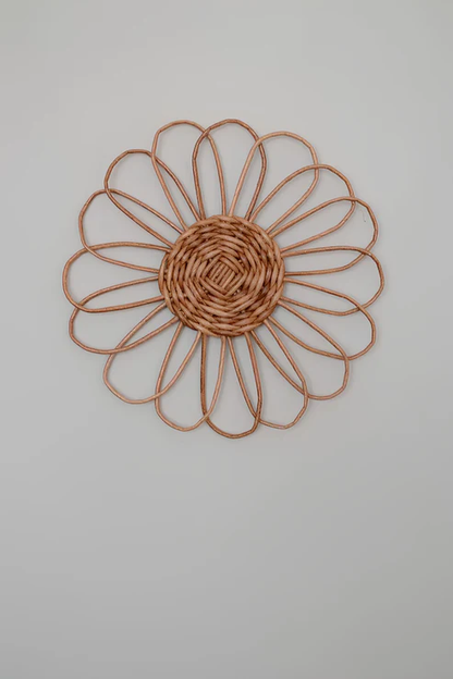Anala Handcrafted Wicker Wall Art